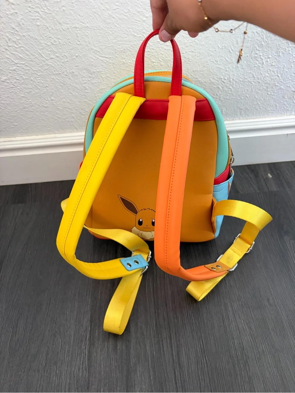Pokémon Kids Pikachu & Bulbasaur Colorblock Mini Backpack - Yellow/Green